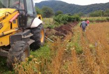 Obras en El Cajón.