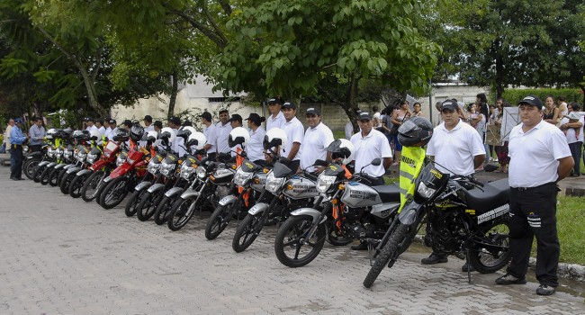La Policia de Monteros suma 22 motos para la prevención y seguridad del municipio