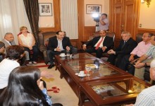 El Gobernador Alperovich reunió al comité de crisis por el temporal vivido en la provincia