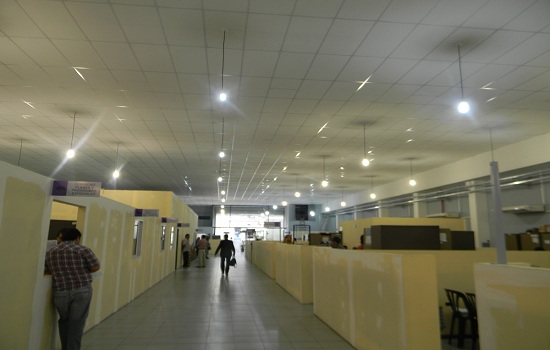 La DAU trabaja en el recambio de las instalaciones electricas de la Secretaria de Trabajo
