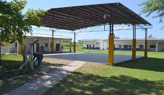 Refacciones en la Escuela  Garcilaso de la Vega de San Andres