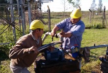 El SePAPyS continua realizando tareas en el interior de la provincia