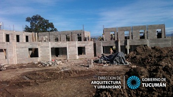 LA DAU continua trabajando en la obra del establecimiento penal Villa Urquiza