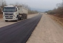 La Direccion Provincial de Vialidad continua con los trabajos de repavimentacion