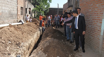 Ente de Infraestructura | Obras de cloacas en el B° El Sifón