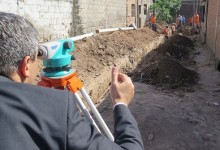 Ente de Infraestructura Comunitaria | Red de cloacas en barrio Juan Pablo II