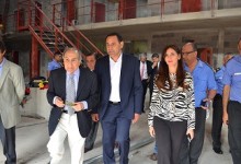 DAU | Regino Amado y Antonio Gandur recorrieron las obras en Villa Urquiza