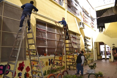 Construcciones Escolares | Trabajos electricos en establecimientos de la Capital