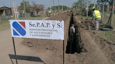 SePAPyS | Trabajos de distribución en el Barrio Teresa de Calcuta