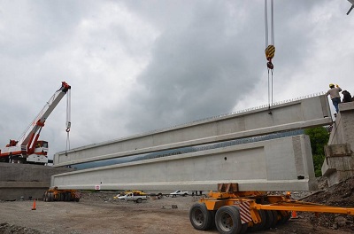 DPV | Trabajos sobre puentes en el Río Sala