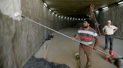 Obras Publicas | Ultiman detalles en el túnel de calle Mendoza