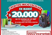 Caja Popular de Ahorros | Creditos Inicio Escolar