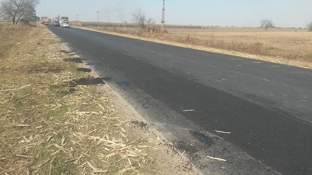 DPV | Trabajos de bacheo sobre Ruta Provincial 329