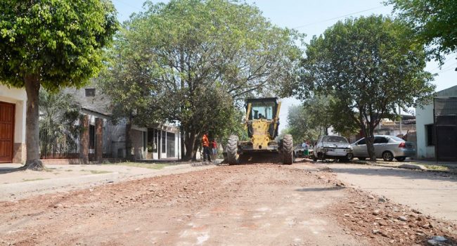 Ente de Infraestructura Comunitaria | Trabajos en el Barrio 20 de Junio