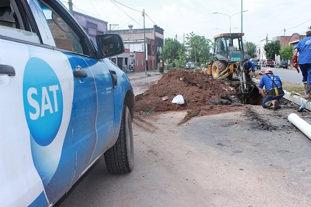 SAT | Trabajos en Av. Siria al 1900