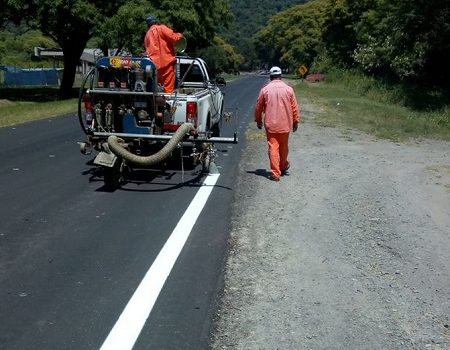 DPV | Trabajos de señalizacion sobre Ruta Provincial 338