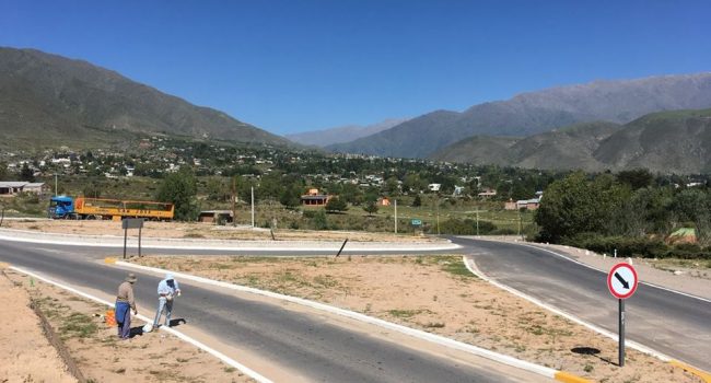 DPV | Finalizan las tareas de construcción de la rotonda de acceso a El Mollar