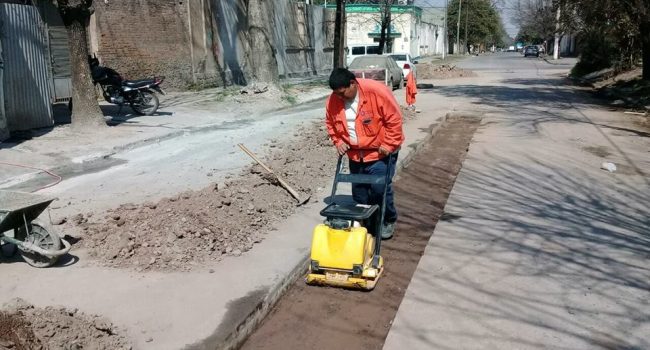 Ente de Infraestructura Comunitaria | Trabajos de bacheo en San Miguel de Tucuman