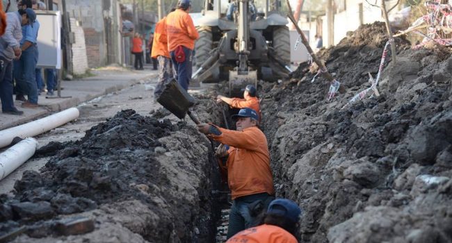 Ente de Infraestructura Comunitaria | Trabajos en el Barrio Olleros