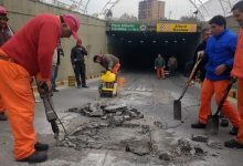Obras Publicas | Reparan el asfalto del túnel de calle Córdoba