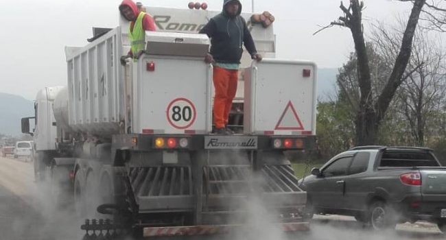 DPV | Tareas de Mantenimiento y repavimentacion en la Ruta N°321