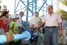 Agua | Juan Manzur inauguró obras en Delfín Gallo