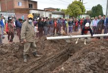 SAT | Se renueva la red cloacal del barrio Feput