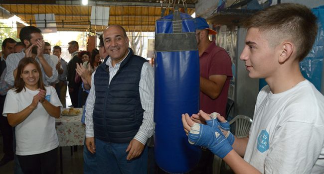 El Boxeo en tu Barrio fortalece la contención comunitaria