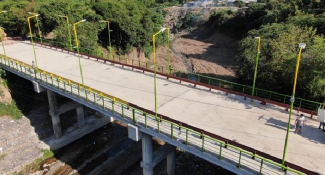 El puente de calle Maipú en Tafí Viejo se inaugurará el lunes