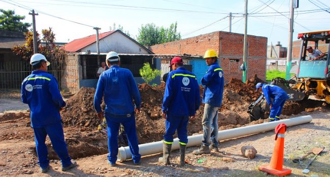 Obras de agua y cloacas: dónde trabaja este lunes la SAT