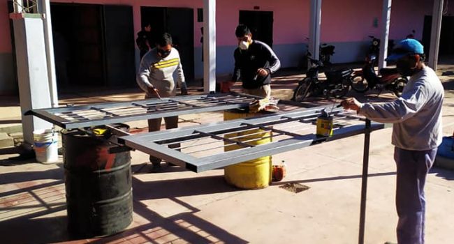 Construcciones Escolares | Trabajos de mantenimiento en la ESc. Luis Pasteur