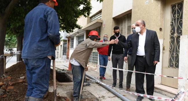 SAT | Renuevan el servicio de agua potable en la zona norte de la Capital