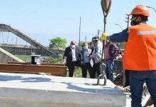 Infraestructura | Avanzan las obras para el puente carretero en Manantial Sur