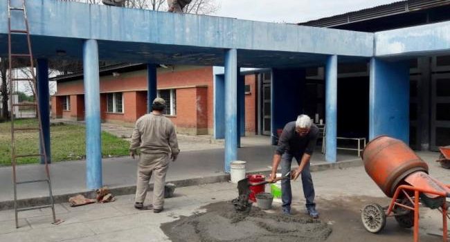 Cosntrucciones escolares | Se realizaron tareas de relevamiento y mantenimiento en escuelas