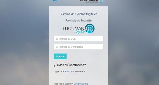 El portal web Digituc emite más de 140 mil boletas por mes