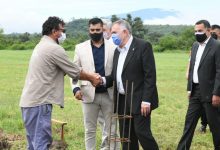 En Ticucho, Jaldo puso en marcha la construcción de 20 viviendas